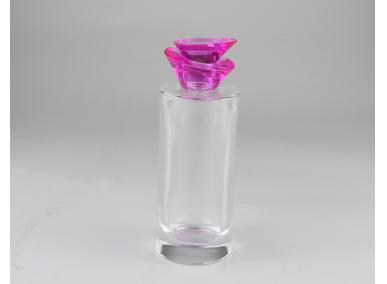 ラウンド曇りガラス香水瓶