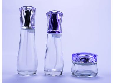 ガラス化粧品瓶