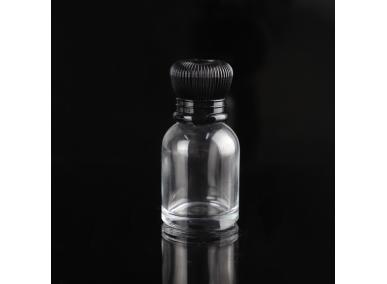 明確な形のガラス香水瓶