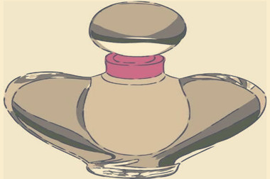 非イオン香水瓶の営業マン